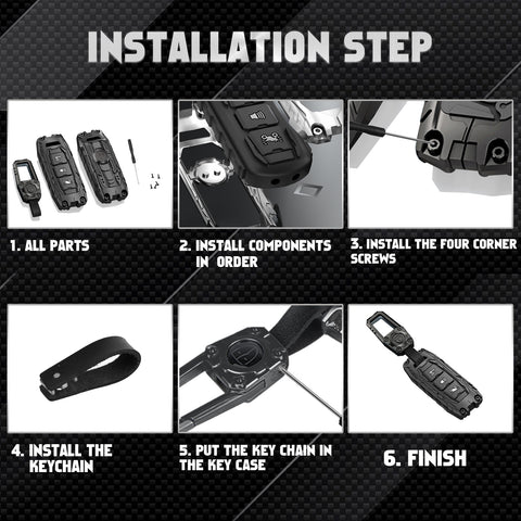 x xotic tech Mech Style Heavy Metal Key Fob Cover Compatible with PCX 150 Hybrid X-ADV SH125 Scoopy Forza 125 300 2016-2018 Super Cup 2020 2021, Zinc Alloy Key Case Protector Shell Keychain