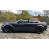 Black Window Pillar Posts Door Trim Piano Cover Kit For Dodge Charger 2011-2021