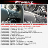 Alloy Paddle Shifter Extension Accessories For Mercedes Benz C E GLA CLA Class
