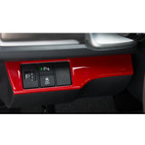 Set of Inner Gear Shift Button Panel Air Vent Decor Trim For Honda Civic 2016-21