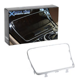 Xotic Tech Center Console Ashtray Frame Storage Box Trim, Chrome, Compatible with Mercedes Benz C Class GLC Class W205 C300 C400 C63 2015-2021 W253 GLC 300 2016-2023