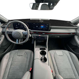 Black Dashboard Mat Poly Carpet DashMat Non-Slip Cover For Hyundai Sonata 2024+