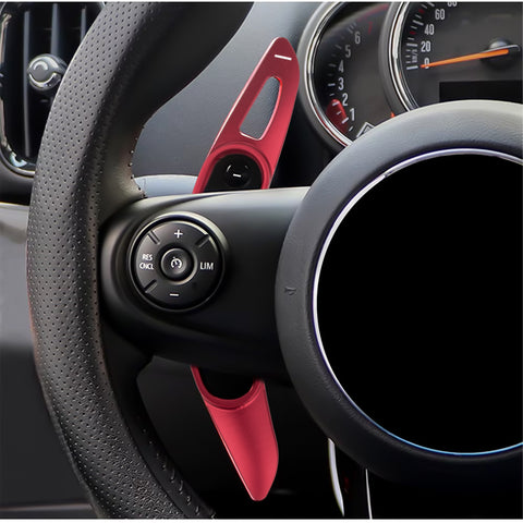 Have one to sell? Sell now Red Aluminum Paddle Shifter Extension For Mini Cooper/Hatch/Hardtop F55 F56 F57