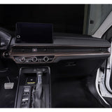 Wood/ Carbon Look Dashboard Air Vent Outlet Stripe Cover For Honda CRV 2023-2027