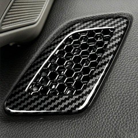 Wood/ Carbon Look Dash Side AC Vent Outlet Cover Accessories For Honda CRV 2023+