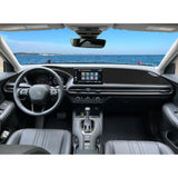 Black Dashboard Mat Poly Carpet DashMat Non-Slip Cover For Honda HRV 2023-2025