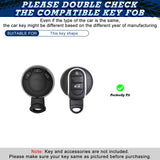 x xotic tech Union Jack UK Flag Style Key Fob Cover Holder Protector Compatible with MINI Cooper R55 R56 R57 R58 R59 R60 R61 F56 F55 F54 F57 F60 Smart Key