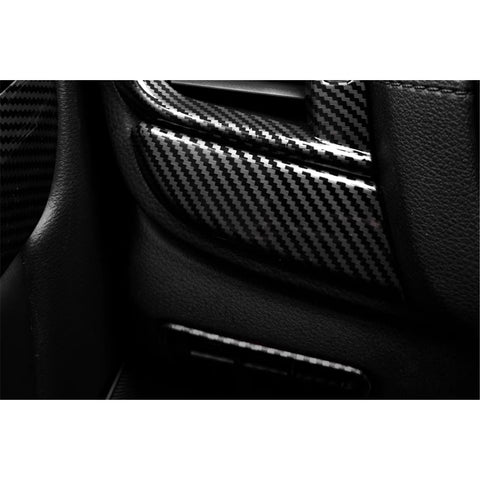 Carbon Fiber Look Dashboard Lower Stripe Molding Trim For Honda CR-V 2017-2022