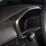 Wood/ Carbon Look Dashboard Meter Panel Frame Cover For Honda CRV 6th Gen 2023+