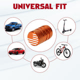 4pcs American Flag Tire Valve Stem Cover Caps Anodized Aluminum Alloy, Corrosion Resistant Leak-Proof Wheel Valve Cap Set, Universal for Cars Trucks Motorcycles SUVs