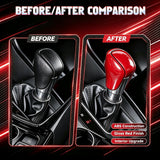 Gear Shifter Head Trim Shell Sticker Accessories For Honda Civic Accord CR-V