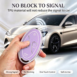 5/7 Button TPU Key Fob Cover Case w/Keychain For Hyundai Santa Fe Tucson Sonata