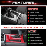 Console Gear Shift Panel Molding Cover For Dodge Charger 2015-2023 Accessories