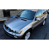 Tri-Colored Front Center Kidney Grille Strips Clip Cover For BMW X5 E53 2004-06