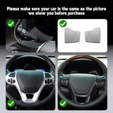 Aluminum Paddle Shifter Extension Decoration Cover For Ford Explorer 2013-2019