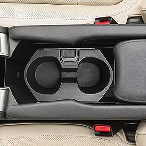 Front Center Console Insert Dual Water Cup Holder For Honda Civic 2016-2021