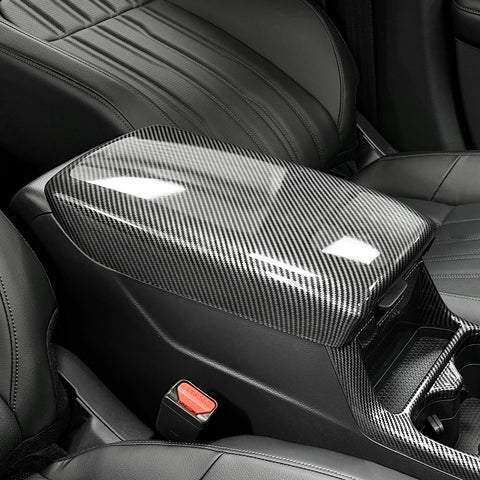 Wood/ Carbon Style Center Console Armrest Box Cover Trim Accessories For Honda CRV 23+