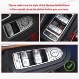 Front Left Window Glass Lift Switch Button Cover For Mercedes Benz C GLC Class