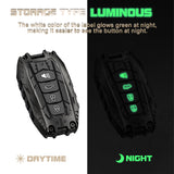 x xotic tech Mech Style Heavy Metal Key Fob Cover Compatible with Toyota Venza Sienna Tundra Prius RAV4 Land Cruiser Corolla Highlander Camry, Zinc Alloy Key Case Protector Shell Keychain(B-Style)