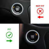 Keyless Engine Push Start Button & Surrounding Ring For Dodge Charger Challenger