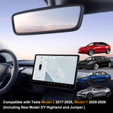 2pcs/Set Screen Edge Rearview Mirror Protector Trim Frame For Tesla Model 3 Y
