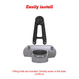 Computer Mount Holder Compatible with Cannondale SystemSix Knot, Compatible with Garmin Edge 1030/ 1040 or Wahoo (Carbon Fiber)