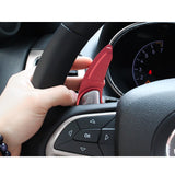 Black Forged ABS Paddle Shifter Extension For Dodge Charger Chrysler 300 2015-21