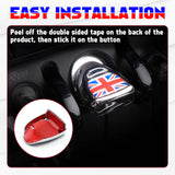 x xotic tech Car Engine Start Stop Pushbutton Cover Cap Ignition Starter Trim Decal Auto Interior Accessories Compatible with Mini Cooper F54 F55 F56 F57 F60 2014-up