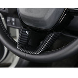 For Honda Civic 22-up Carbon Fiber Black AC Vent Gear Shift Knob Molding Trim