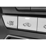 x xotic tech 12pcs Center Console AC Button Switch Patch Cover Trims, Silver Aluminum Alloy, Compatible with Honda CR-V DX 2017-2022