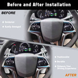 Aluminum Paddle Shifter Extension Decoration Cover For Cadillac XTS 2013-2019