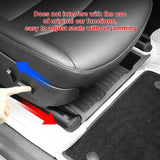 2PCS Interior Front Under Seat Insert Storage Organizer Hidden Tray Underseat Bins Box Accessories Compatible with Tesla Model Y 2020-2023