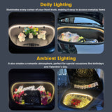 For Tesla Model X 2018-2020 Front Trunk Led Flexible Ambient Lights Decoration
