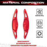 Sporty Red Aluminum Paddle Shifter Extension For Kia EV3 EV4 EV5 EV6 2025 2026