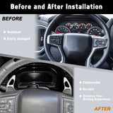 Aluminum Paddle Shifter Extension Decor Cover For Chevy Silverado GMC Sierra