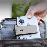 x xotic tech No Disassembly Tablet Holder Compatible with RC-N1/RC-N2/RC-N3 Controller of DJI Flip/Neo/Mini 4K/ 2 SE/Air 3/ Mini 3/4 Pro, Foldable Smartphone Ipad Stand Mount Holder Bracket Lanyard