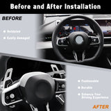 Paddle Shifter Extension Decor Cover For BMW 5 Series G60 2024-up X1 U11 X3 G45