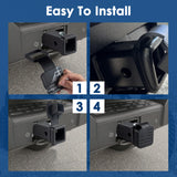 x xotic tech 2 Inch Universal American Flag Tow Hitch Covers, Trailer Hitch Cover Tube Plug Insert, Car Exterior Accessories, Receiver Tube Hitch Plug