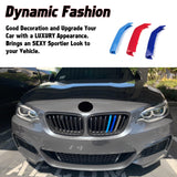 M-Sport Front Kidney Grille Strips Insert Trim For BMW 2 Series 2014-20 8 Beams