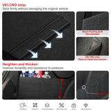 Rear Trunk Black Side Storage Organizer Divider Partition Baffle Tail Compartment Panel Board Compatible with Tesla Model 3 2017-up