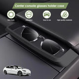 Center Console Sunglasses Holder Case For Tesla Model 3 Highland Model Y Juniper