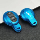 x xotic tech ABS Key Fob Cover Case Shell Holder Protector Compatible with MINI Cooper 3rd Gen F55 F56 F57 F54 Clubman, Gen2 F60 Countryman Smart Key