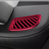 x xotic tech 2Pcs Center Console Air Conditioning Dashboard Air Vent Cover Trim Compatible with Toyota Highlander 2020-up Interior Decoration Car Accessories