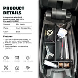 Center Console Armrest Organizer Storage Tray For Ford Bronco Sport 2021-2025