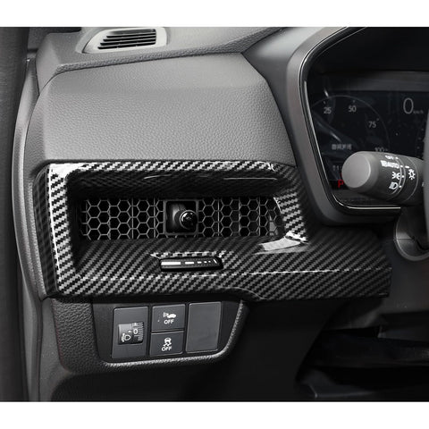 Wood/ Carbon Look Dashboard Air Vent Outlet Stripe Cover For Honda CRV 2023-2027