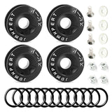 Bumper Fender Quick Release Fasteners+Rubber Bands O-Rings Replacement Clip Kits