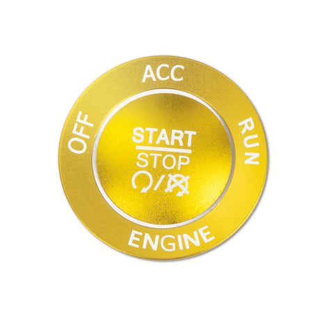 Keyless Engine Push Start Button & Surrounding Ring For Dodge Charger Challenger