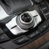 Joystick Center Console Button Cover Volume Control Knob For Audi A4 A5 Q5 13-15
