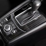 Titanium Console Gear Shift Cup Holder Panel Cover Trim For Mazda CX5 2017-2025