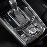 Titanium Console Gear Shift Cup Holder Panel Cover Trim For Mazda CX5 2017-2025